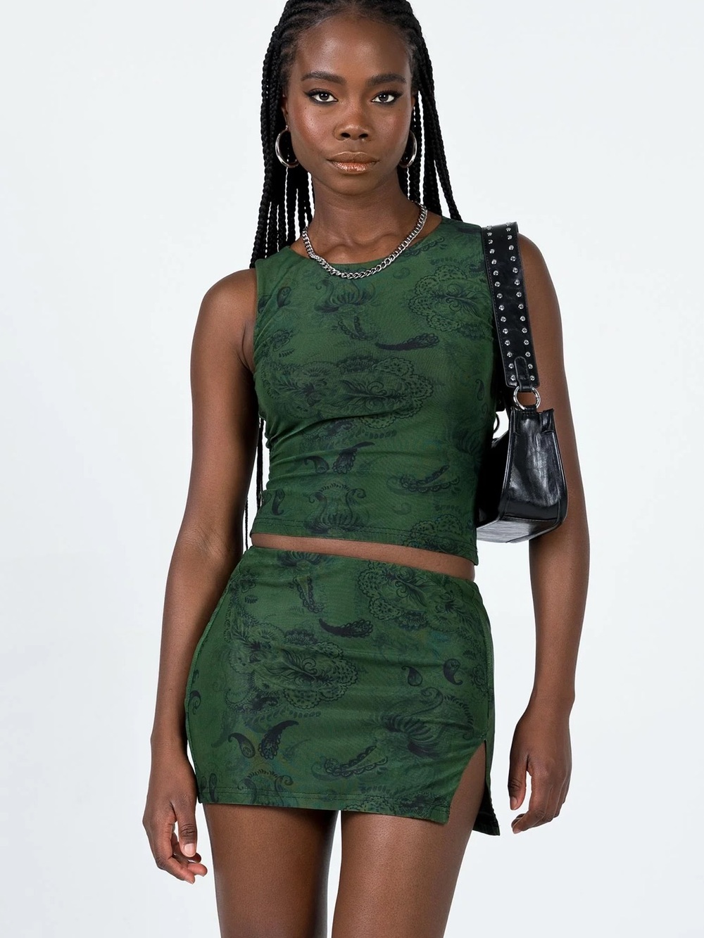 Princess Polly Matilde Set in Green